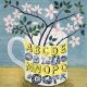 ALPHABET CUP AND PINK BLOSSOM Debbie George