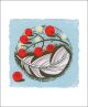 Berries and Feather by Angie Lewin