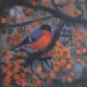 The bullfinch in January By Catherine Hyde