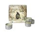 Oakwood and Bergamot Badger Wildlife Range - Box of 9 Tealights