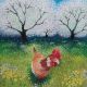 Orchard Hen by Lisa Graa Jensen