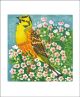 May Blossom Woodblock print by Matt Underwood