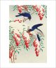 Flycatchers in Snow by Ohara Koson