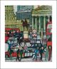 The Royal Exchange, 1975
Linocut by Rupert Shephard (1909 - 1992)