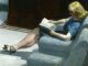 EDWARD HOPPER Hotel Lobby (detail)|1943