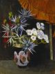 VANESSA BELL Astrantia, Sea Holly & Fuchsia in a Painted Pot|c.1950