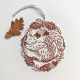 Letterpress Hanging Decoration - Squirrel By Folded Forest