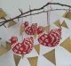 Hen decoration red By Kate Millbank