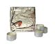 Plum Pudding Robin Wildlife Range - Box of 9 Tealights